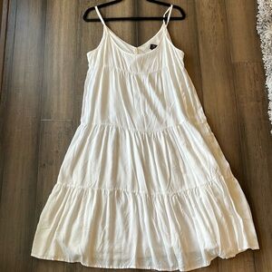 White Boho Dress